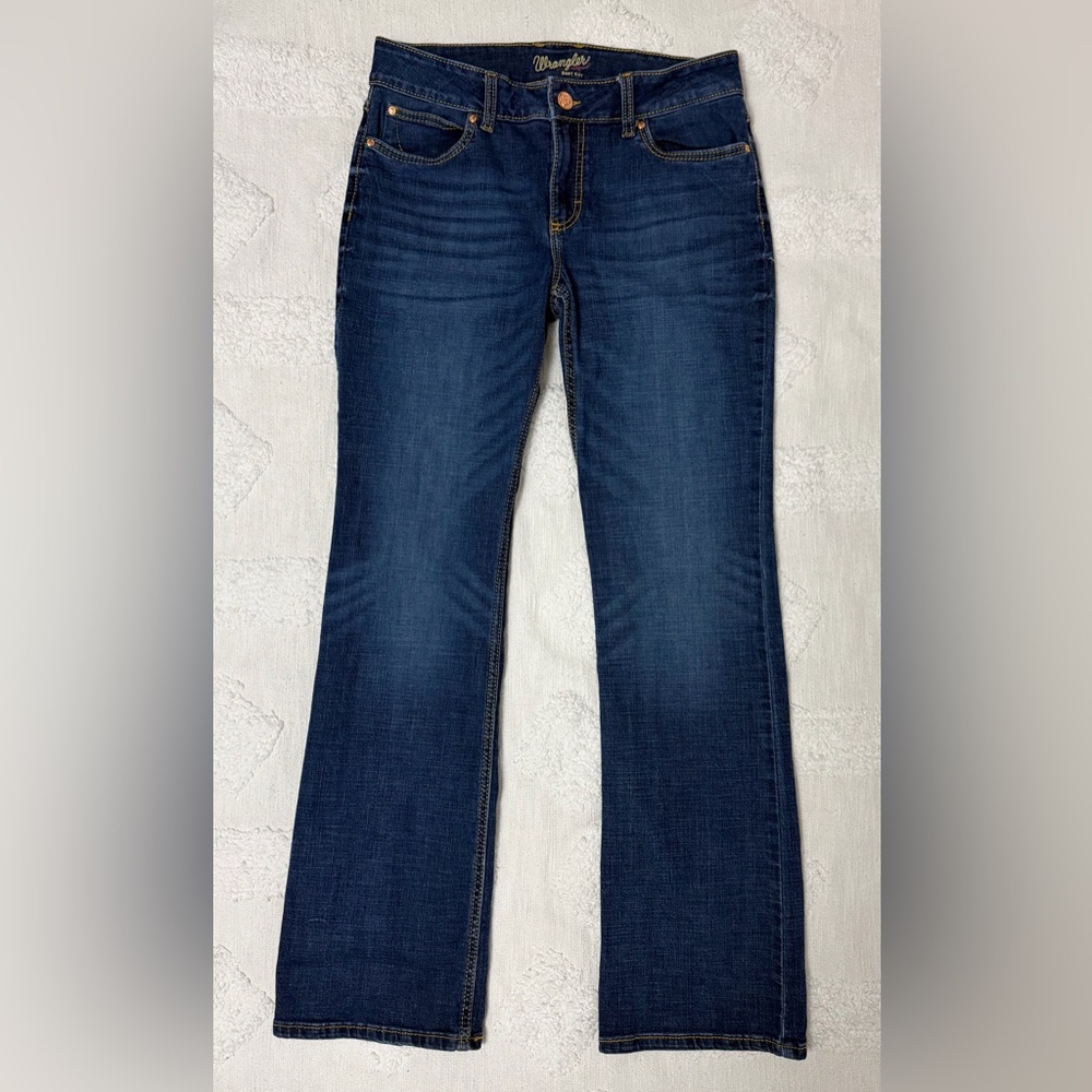 Wrangler Women's Boot Cut Jeans - Dark Blue